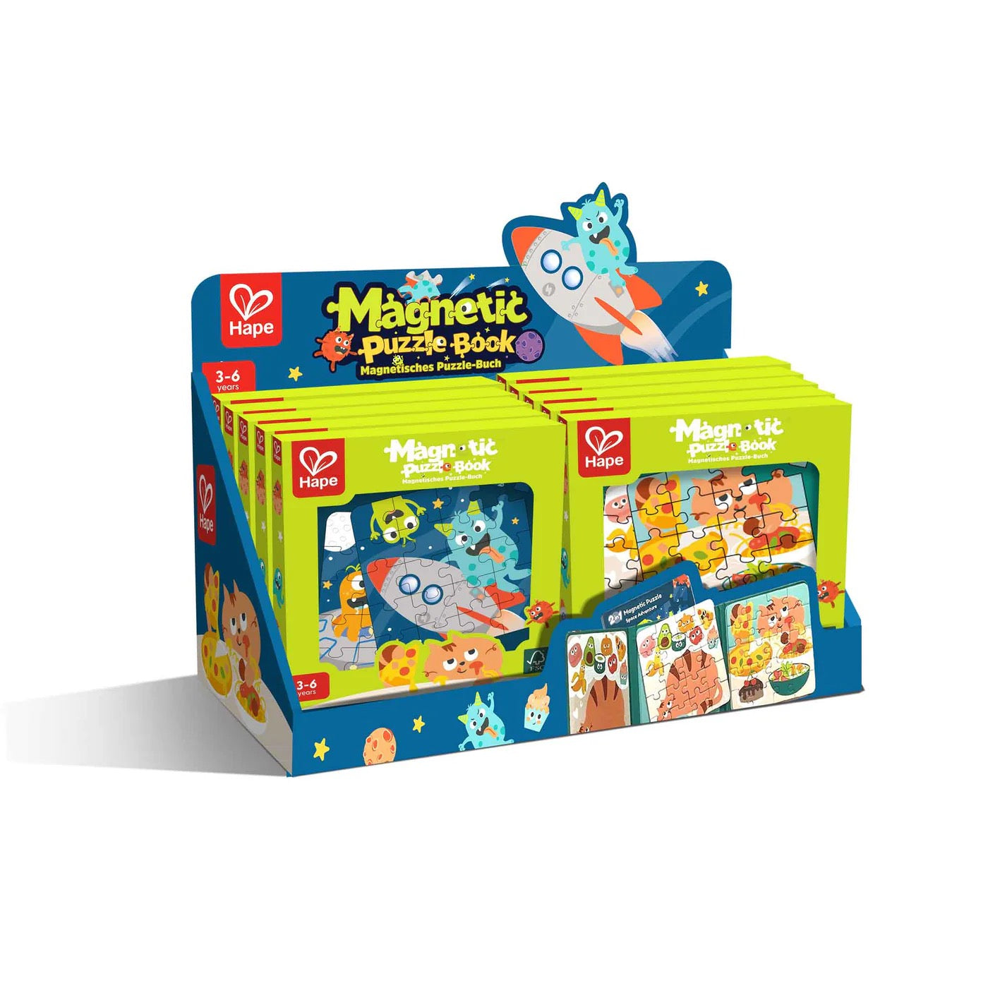 Hape MAGNETIC PUZZLE BOOK