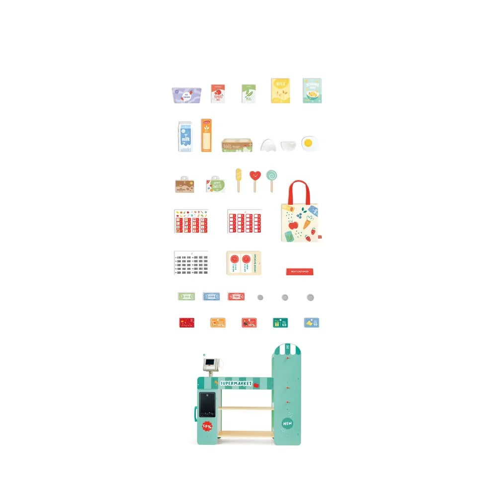 Hape SMART & WOODEN SUPERMARKET