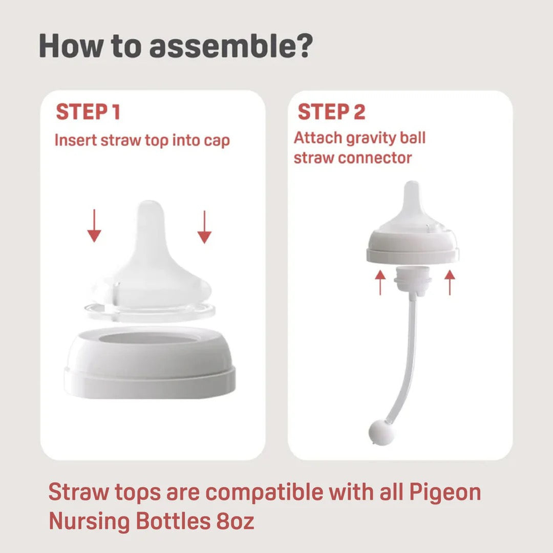 Pigeon Weaning Series Weight Ball Straw