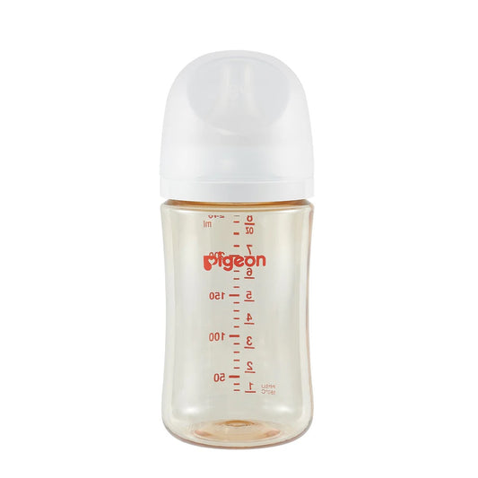 Pigeon PPSU Bottle 8oz (1-Pack) with M Nipple 3M+