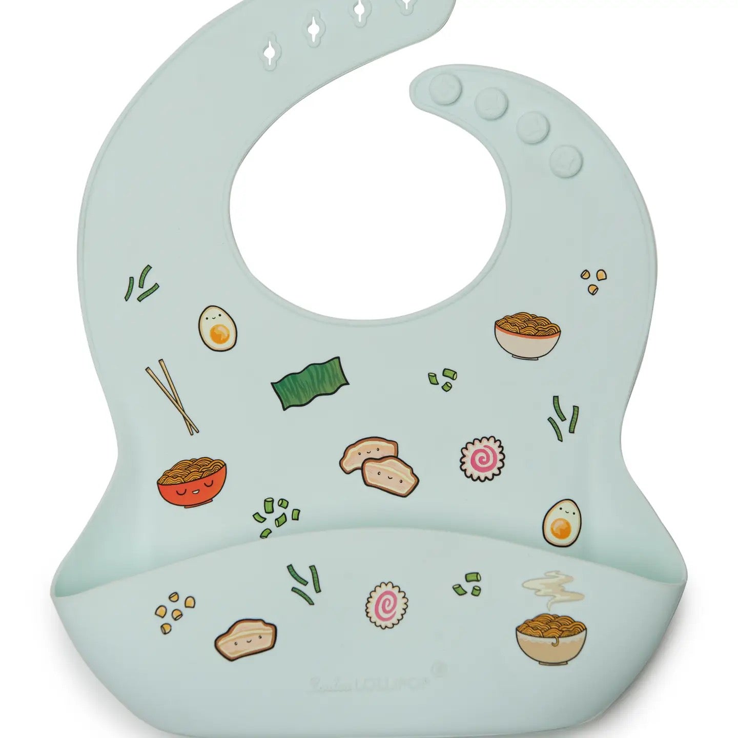 LOULOU LOLLIPOP Silicone Bib - Printed