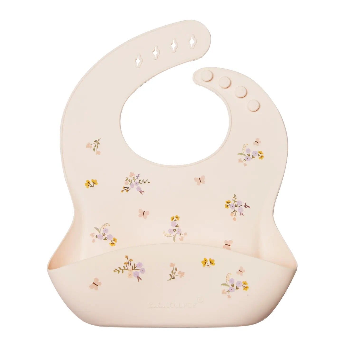 LOULOU LOLLIPOP Silicone Bib - Printed
