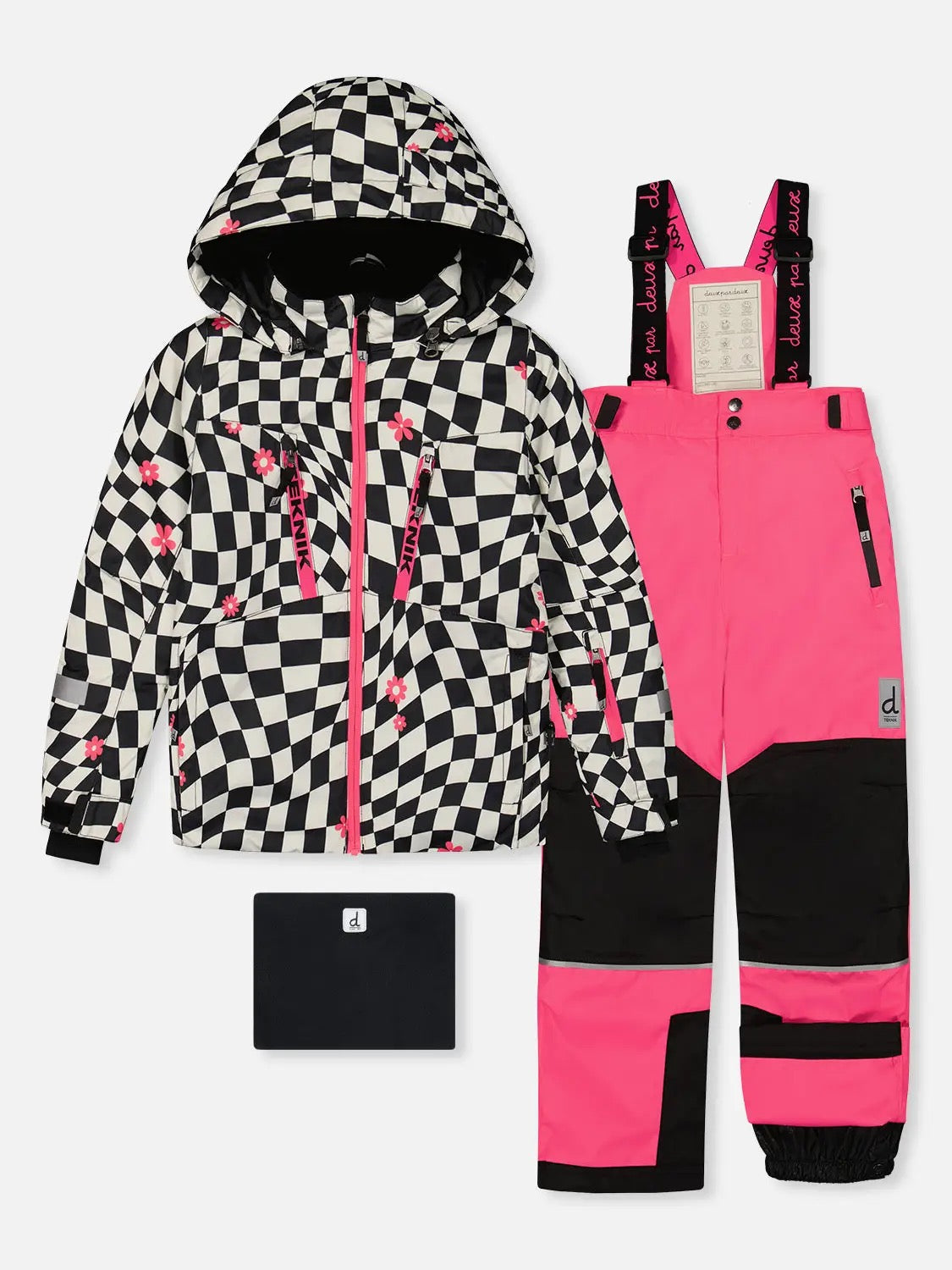 DEUX PAR DEUX Two Piece Teknik Snowsuit