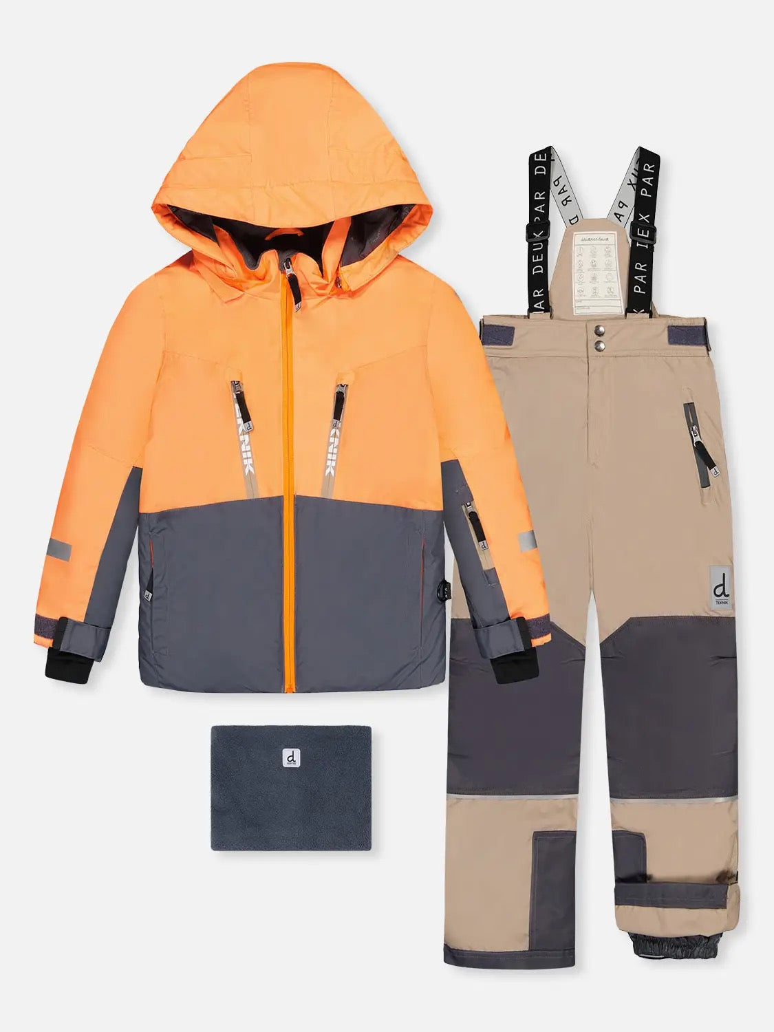 DEUX PAR DEUX Two Piece Teknik Snowsuit