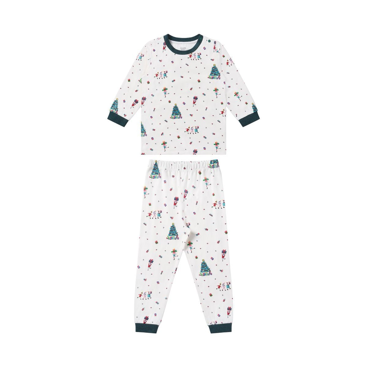 Nest Designs Two-Piece Long Sleeve PJ Set (Organic Cotton)