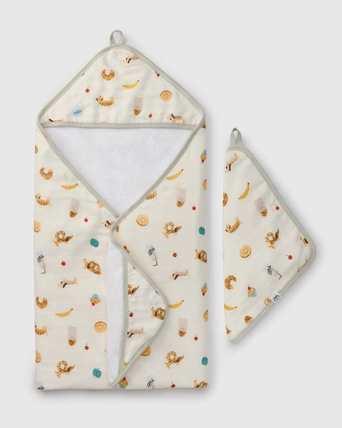 LOULOU LOLLIPOP Hooded Towel Set