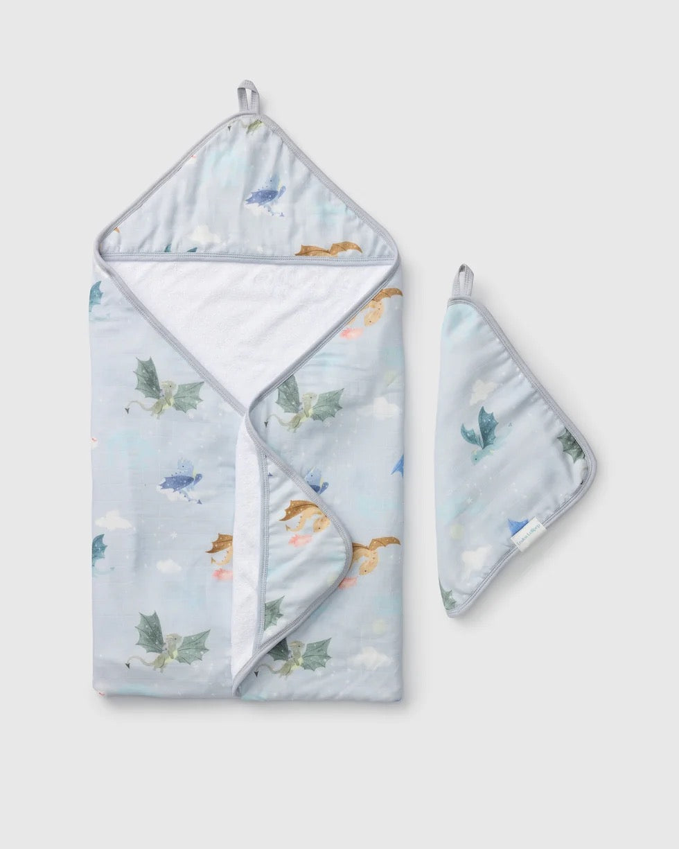 LOULOU LOLLIPOP Hooded Towel Set