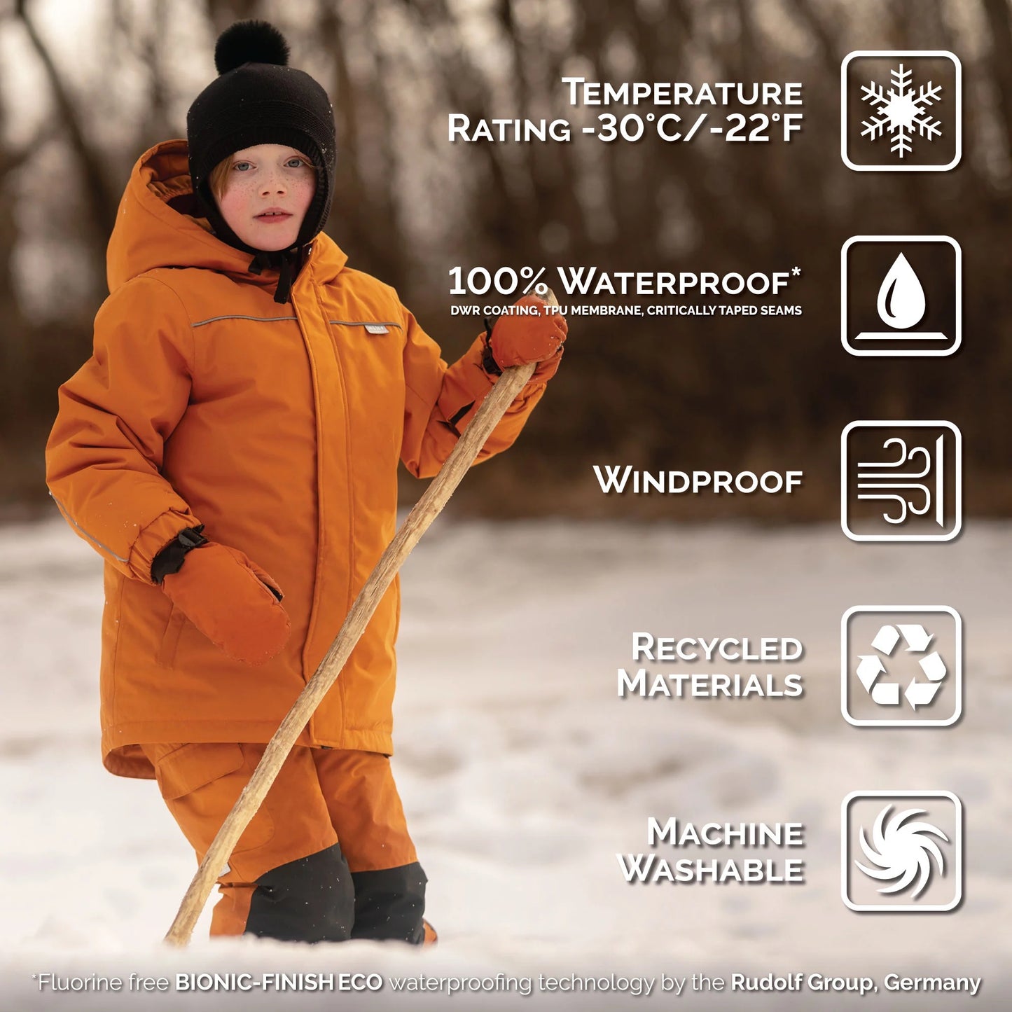 Jan and Jul | Kids Ski Jacket