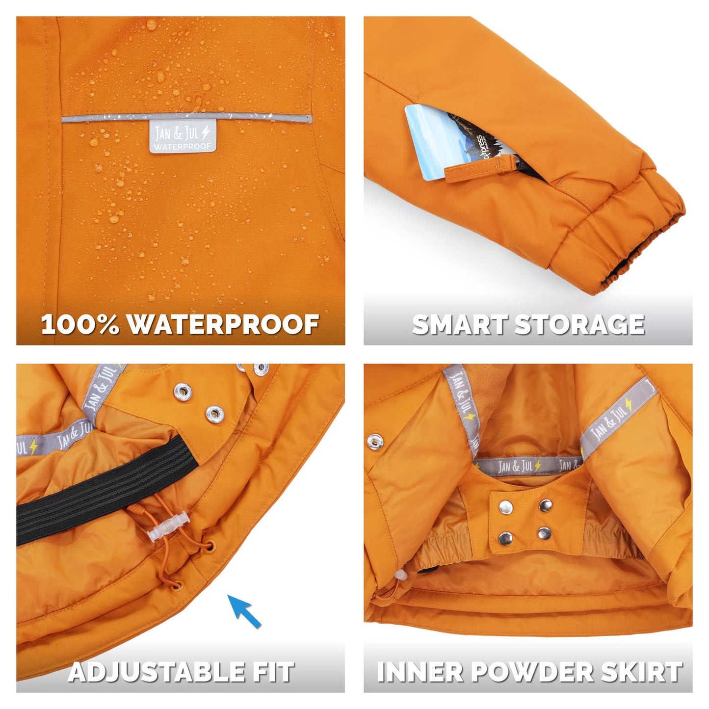 Jan and Jul | Kids Ski Jacket