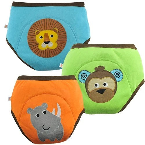 ZOOCCHINI Organic Cotton 3 Piece Potty Training Pants