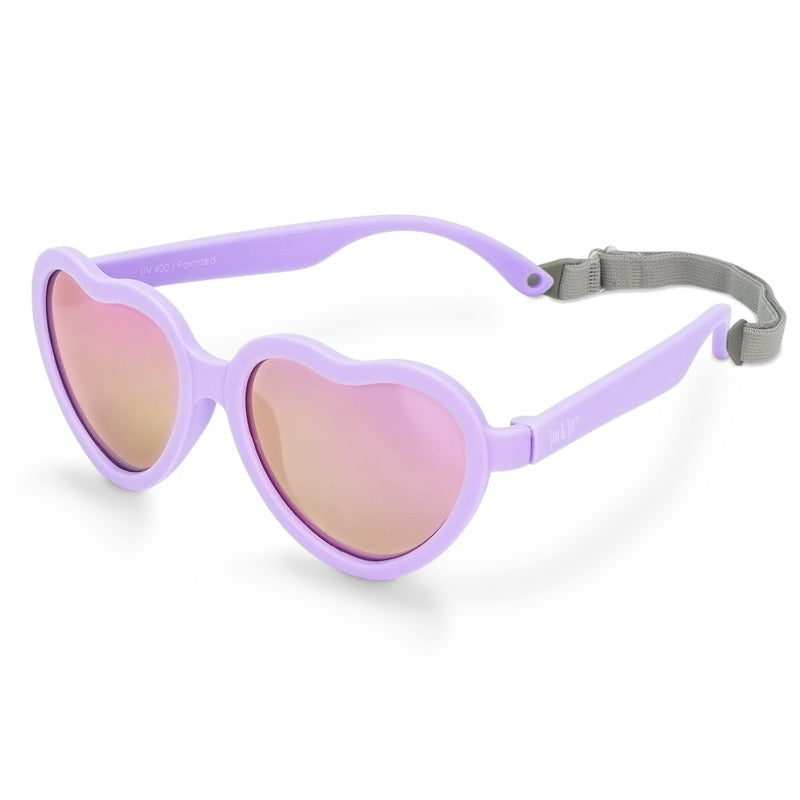 REAL SHADES Heart Unbreakable UV Sunglasses, Rose Tan