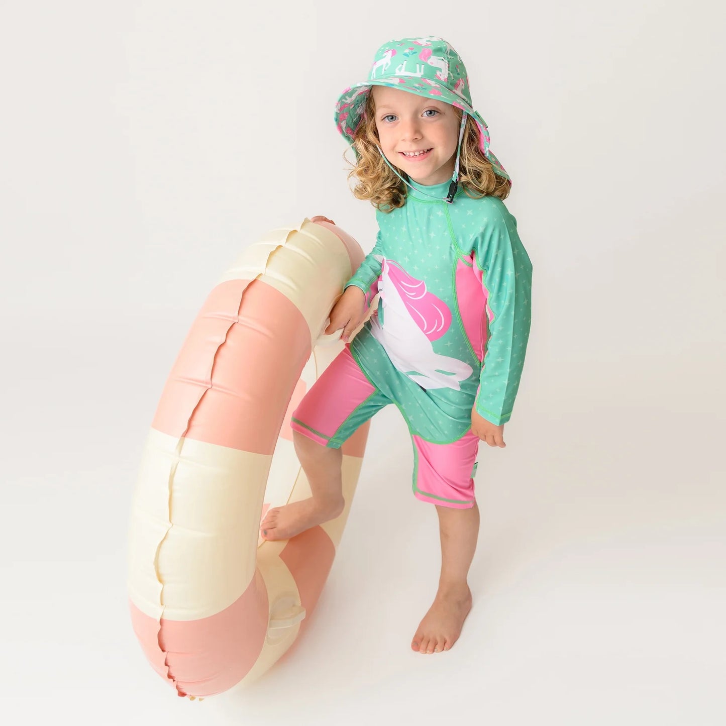 ZOOCCHINI Baby + Toddler UPF50+ Rashguard One Piece Swimsuit