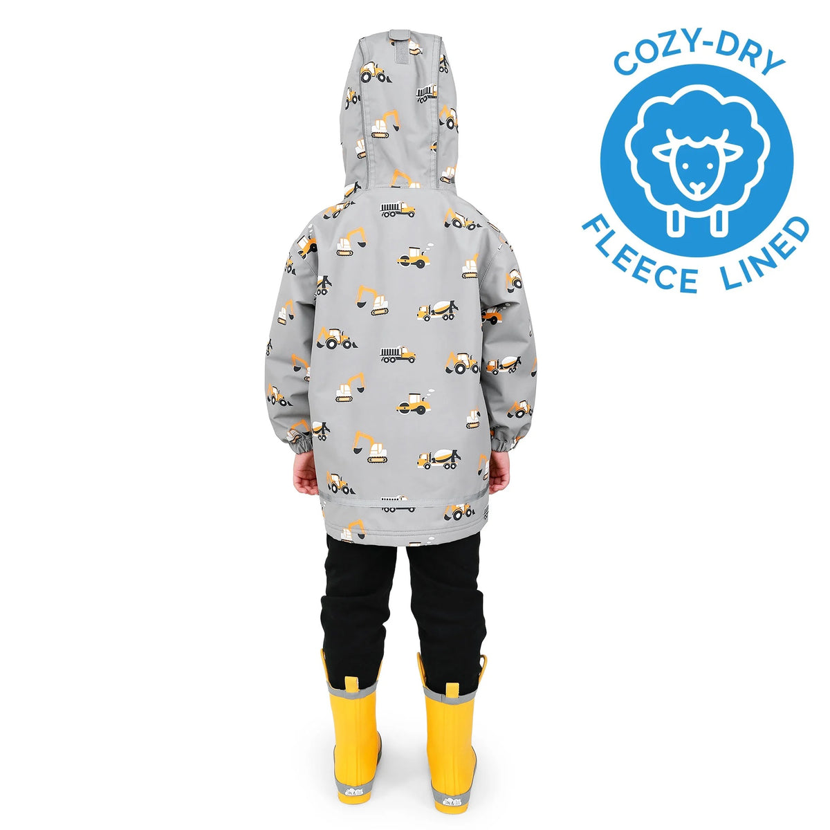 Jan and Jul | Fleeced Rain Jacket