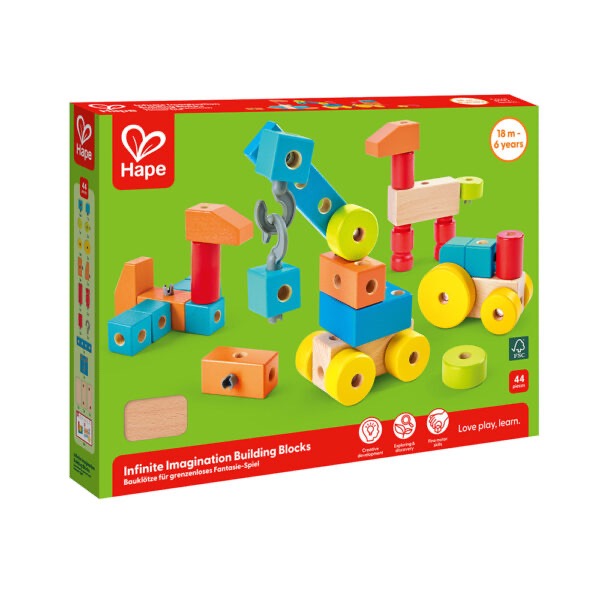 Hape® INFINITE IMAGINATION BUILDING BLOCKS