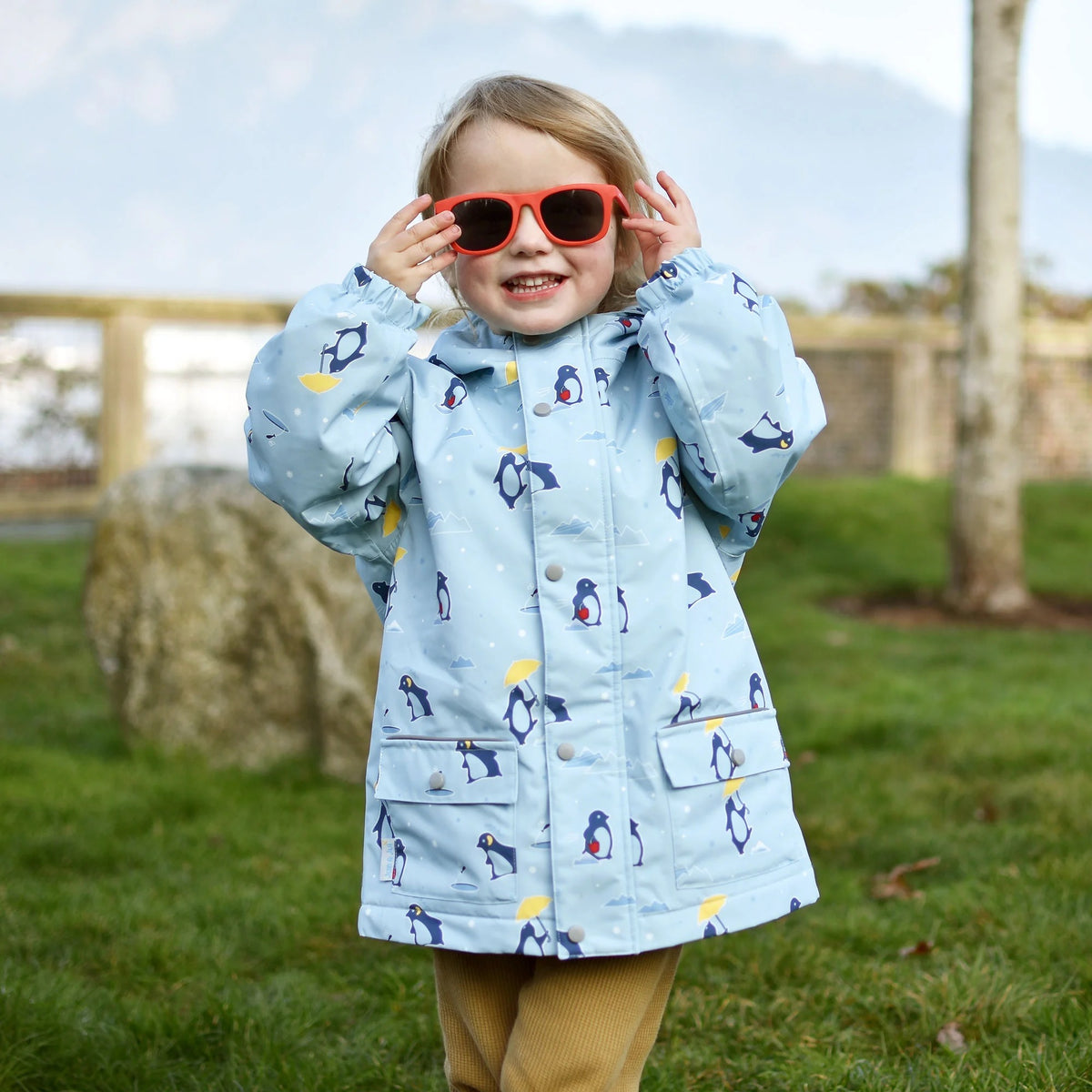 Jan and Jul | Fleeced Rain Jacket