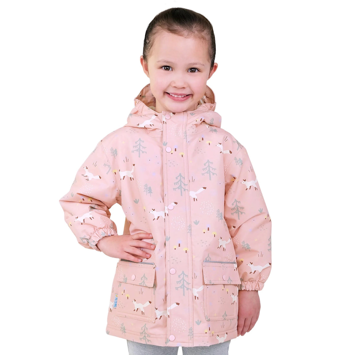 Jan and Jul | Fleeced Rain Jacket