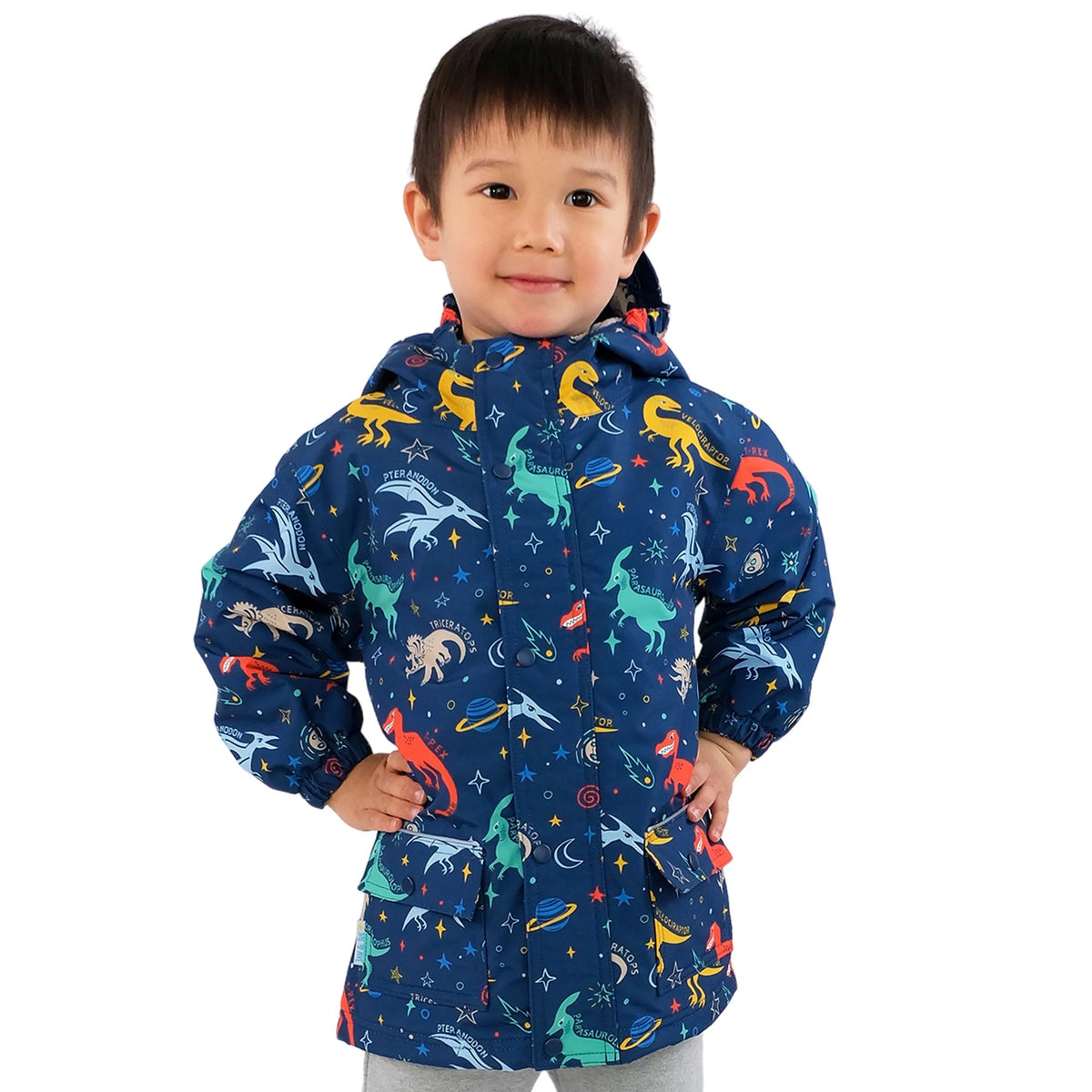 Jan and Jul | Fleeced Rain Jacket