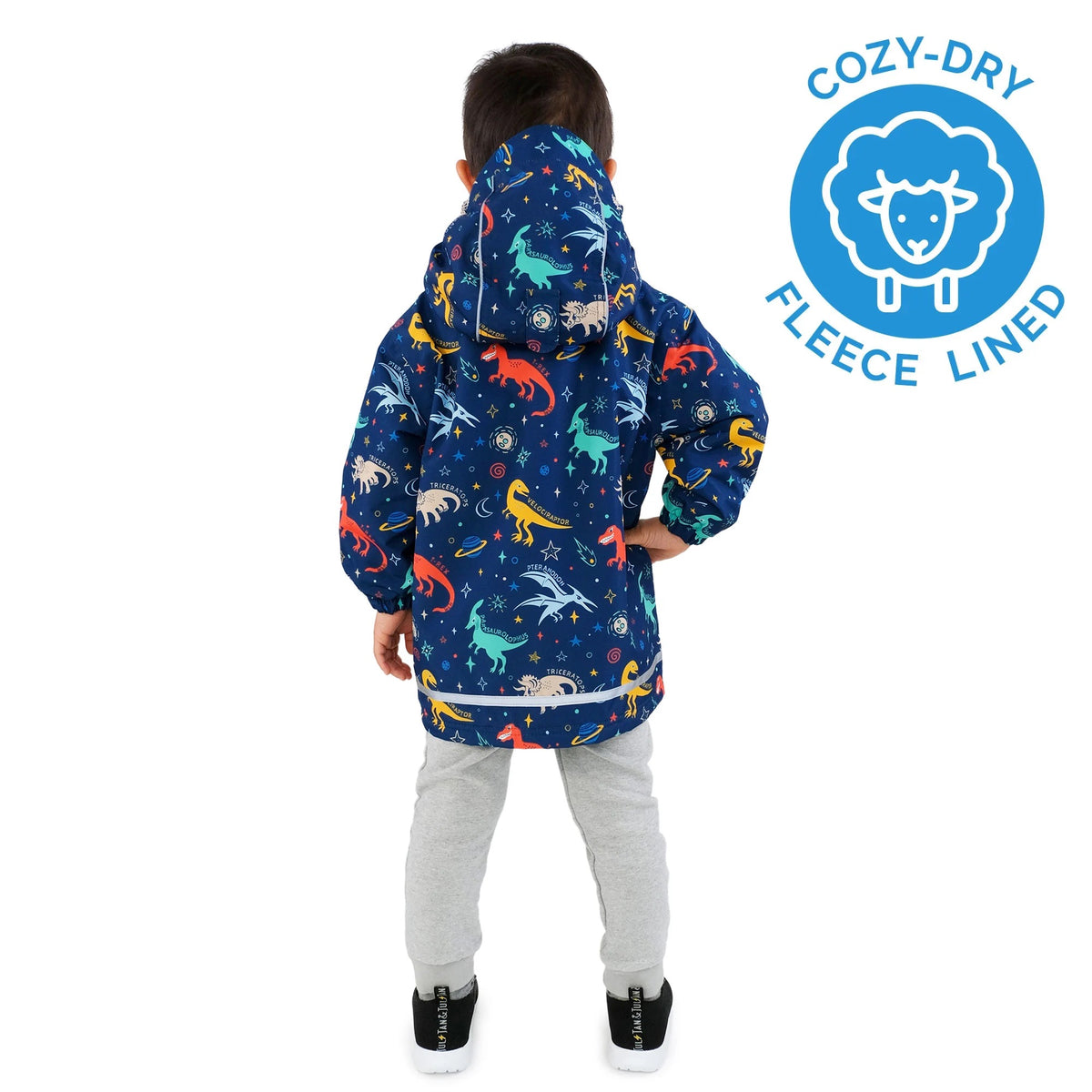 Jan and Jul | Fleeced Rain Jacket