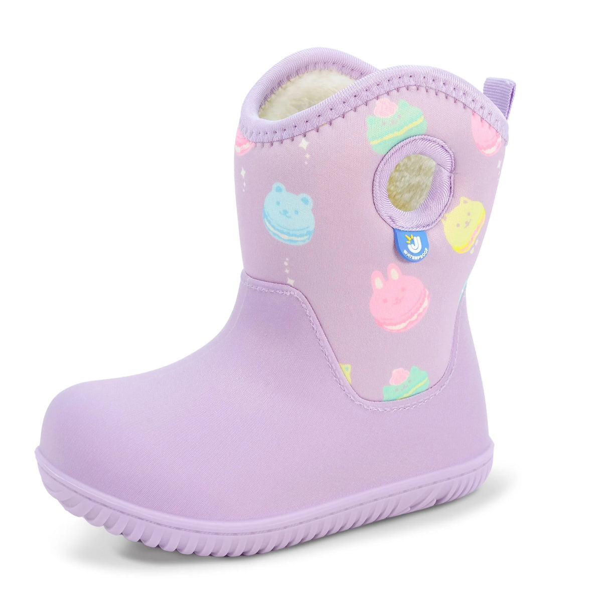 Jan & Jul Toasty-Dry Lite Winter Boots in Macarons - three-quarter view