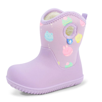 Jan & Jul Toasty-Dry Lite Winter Boots in Macarons - three-quarter view