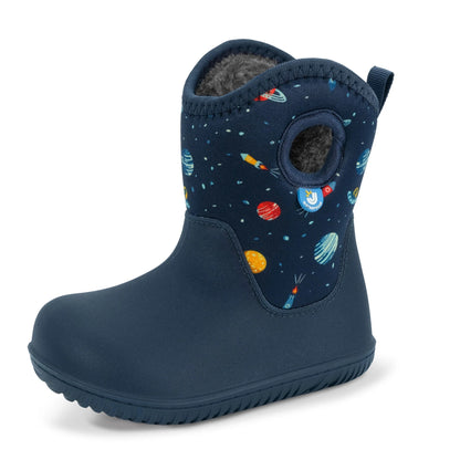 Jan & Jul Toasty-Dry Lite Winter Boots in Planet Patrol - three-quarter view