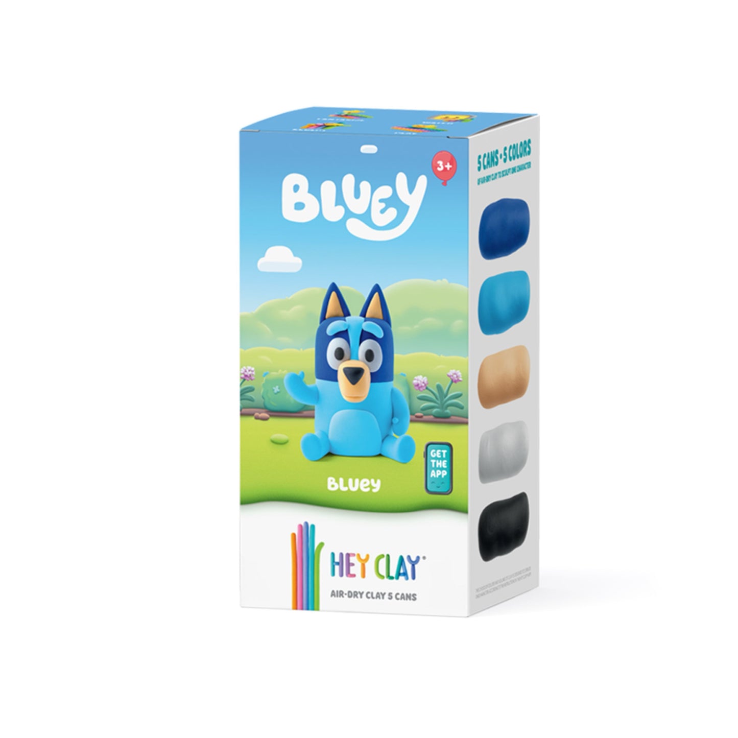 BLUEY-SERIES COLLECTIONS (5 CANS) – HEY CLAY