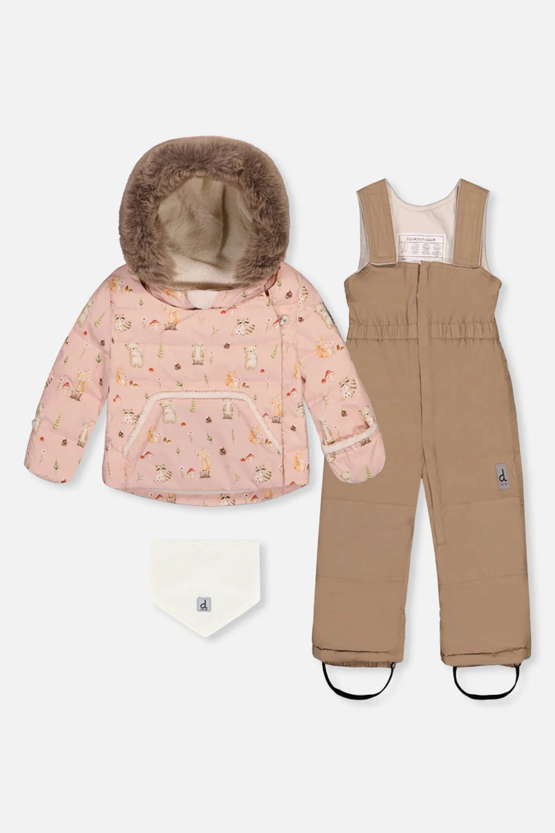 DEUX PAR DEUX Baby Two Piece Snowsuit