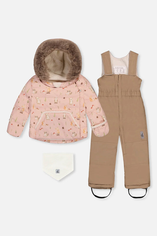 DEUX PAR DEUX Baby Two Piece Snowsuit