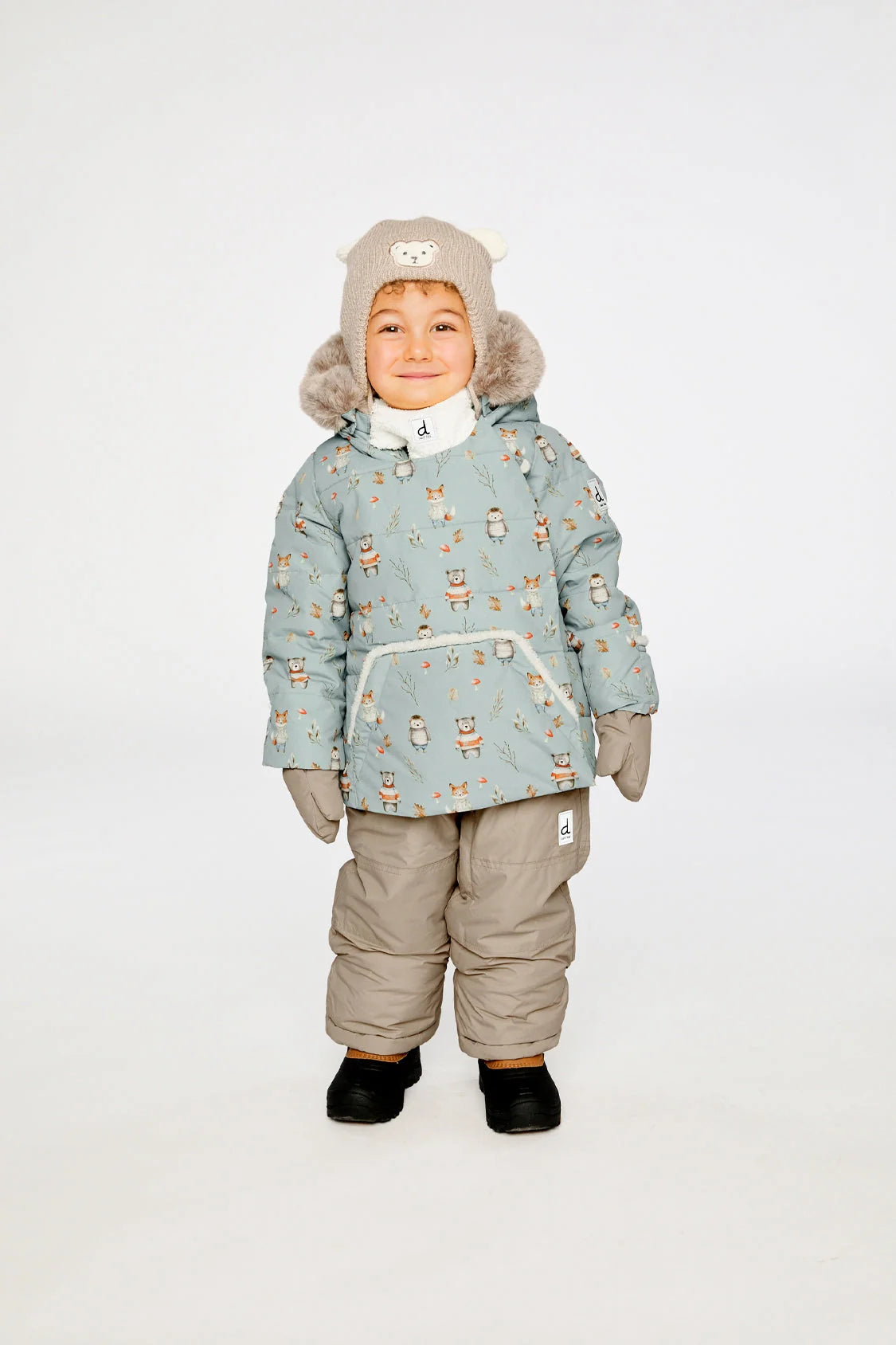 DEUX PAR DEUX Baby Two Piece Snowsuit
