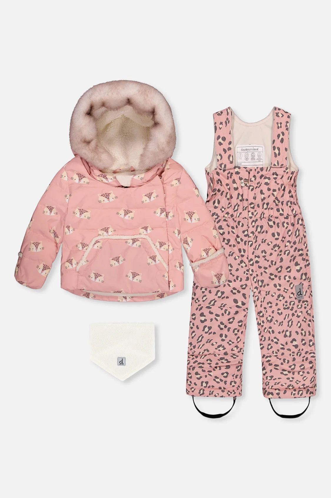 DEUX PAR DEUX Baby Two Piece Snowsuit
