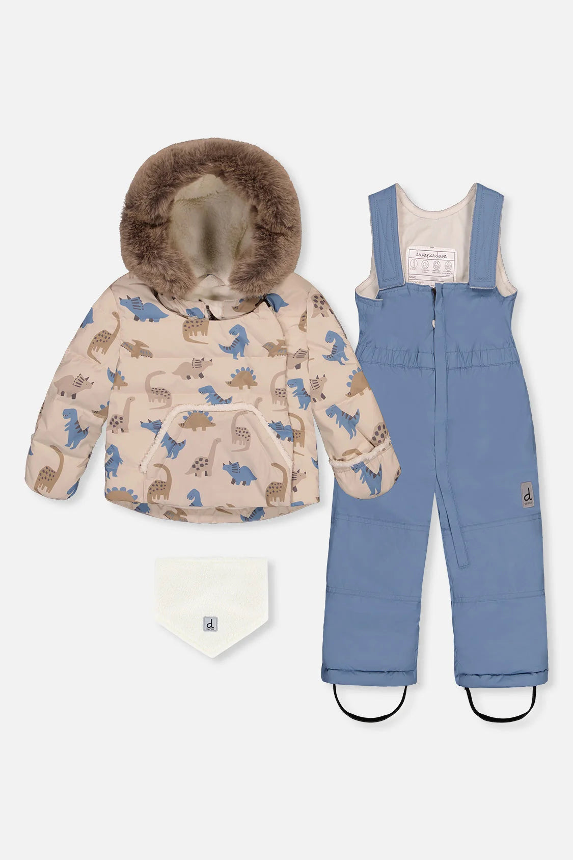 DEUX PAR DEUX Baby Two Piece Snowsuit