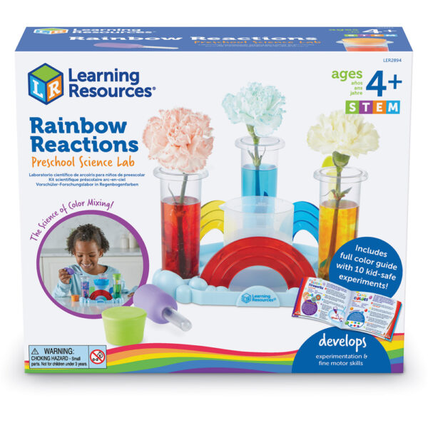 LEARNING RESOURCES RAINBOW REACTIONS PRESCHOOL LAB