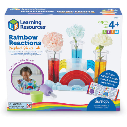 LEARNING RESOURCES RAINBOW REACTIONS PRESCHOOL LAB