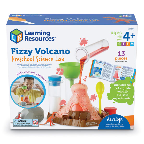 LEARNING RESOURCES FIZZY VOLCANO PRESCHOOL LAB