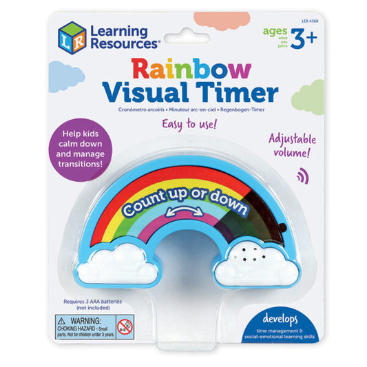 LEARNING RESOURCES - RAINBOW VISUAL TIMER