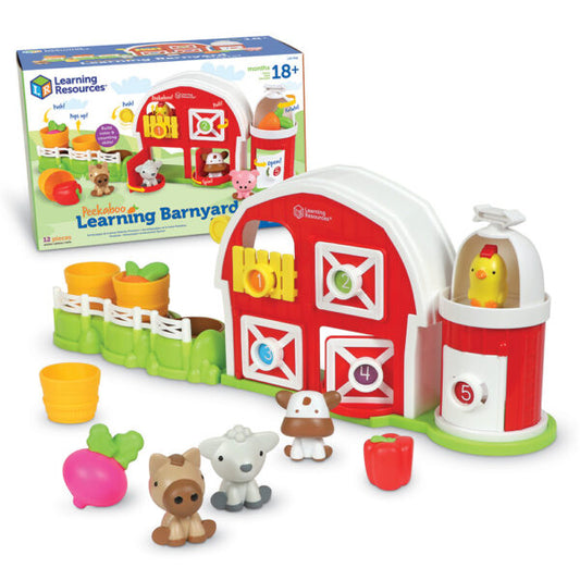 LEARNING RESOURCES - PEEKABOO LEARNING BARNYARD PLAYSET