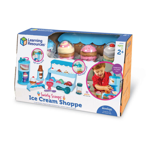 LEARNING RESOURCES SWIRLY SCOOPS ICE CREAM SHOPPE