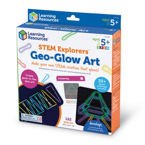 LEARNING RESOURCES STEM EXPLORERS GEO-GLOW ART