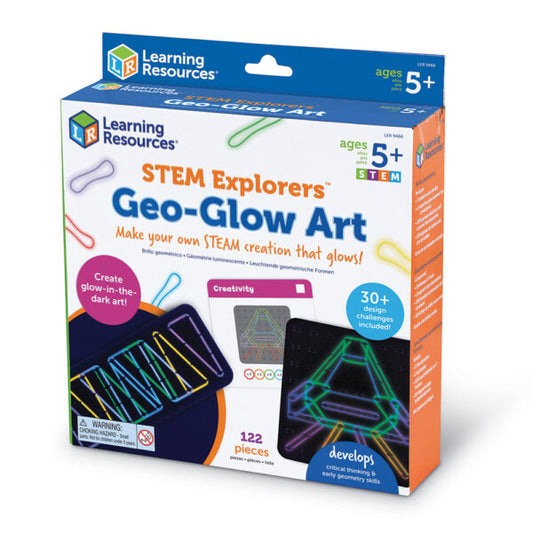 LEARNING RESOURCES STEM EXPLORERS GEO-GLOW ART