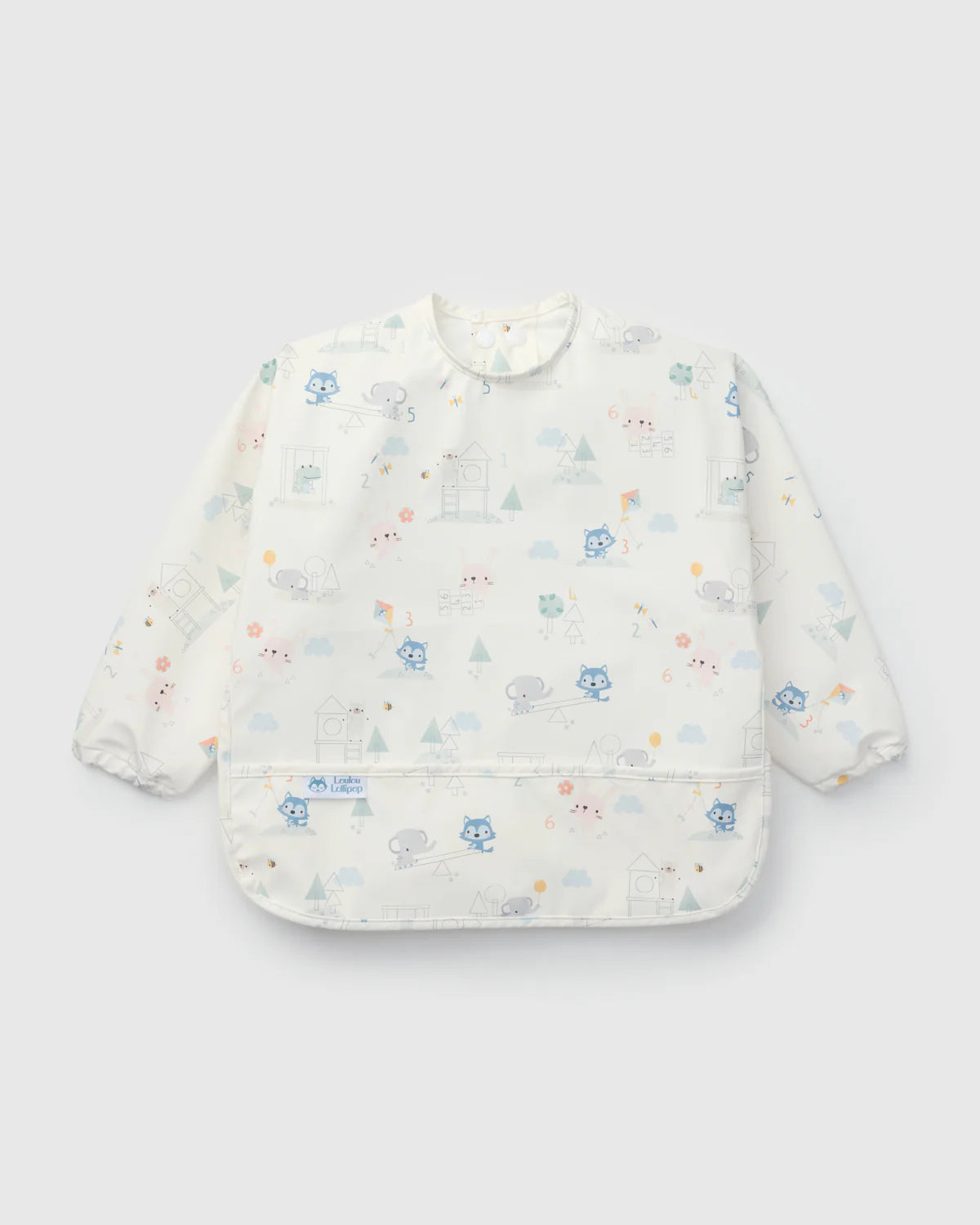LOULOU LOLLIPOP Long Sleeve Waterproof Bib