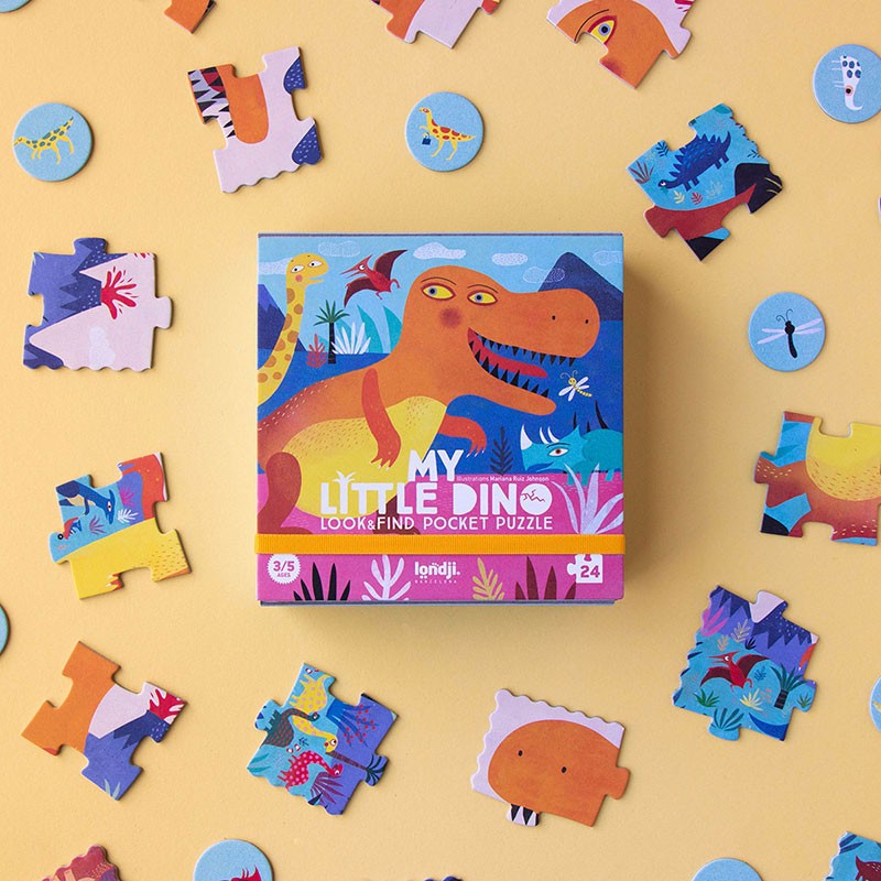 LONDJI Pocket Puzzle - My Little Dino