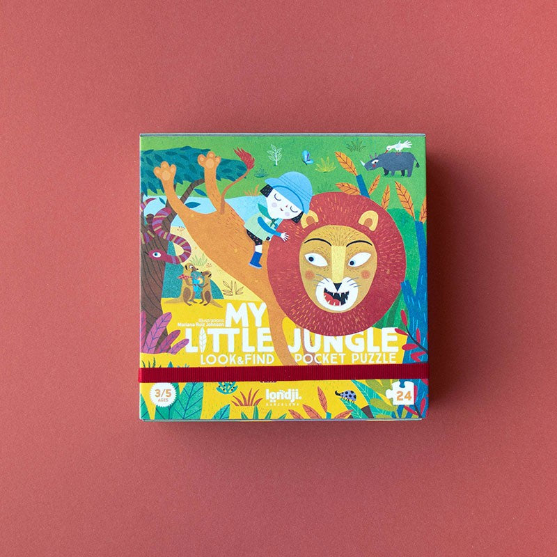 LONDJI Pocket Puzzle - My Little Jungle