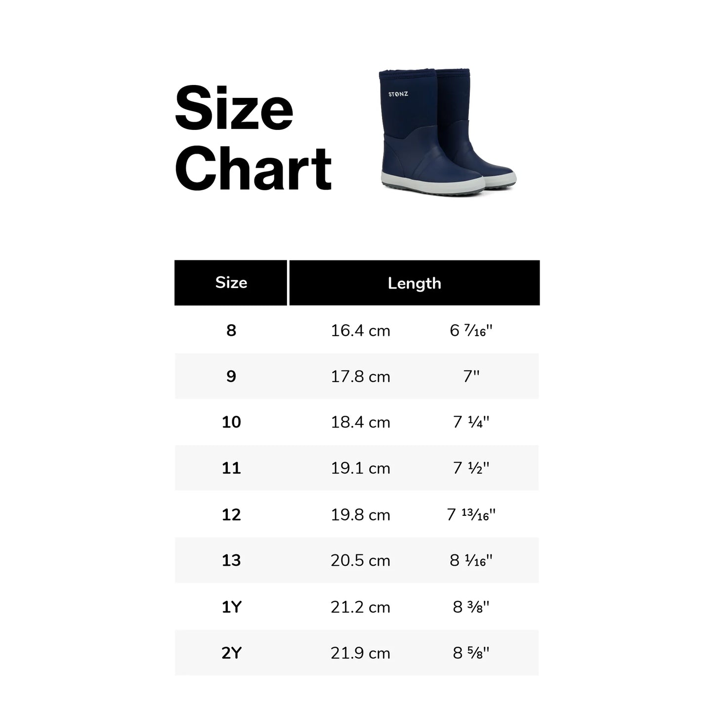 STONZ Retro Rainboot