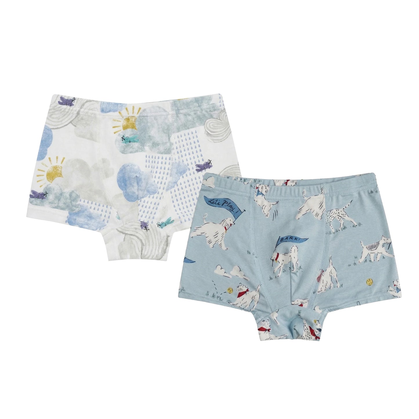 Nest Designs Boxer Briefs Underwear (Bamboo, 2 Pack)