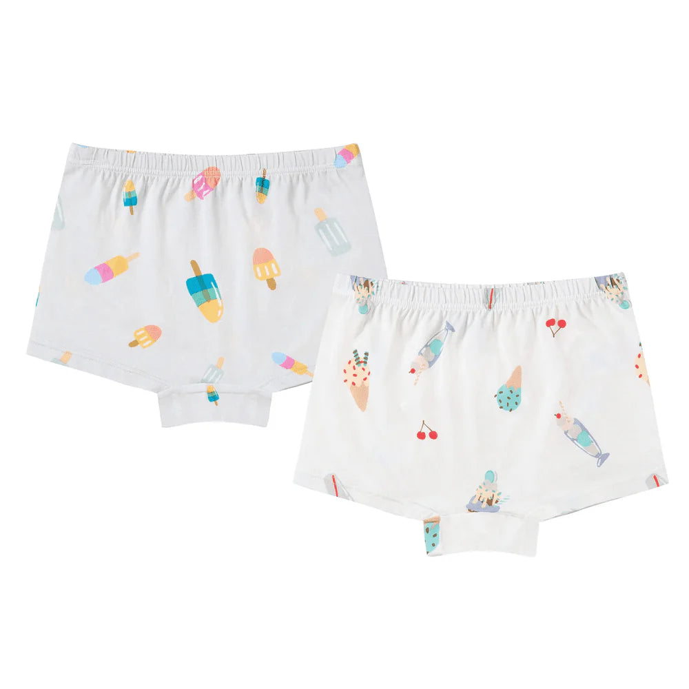 Nest Designs Boxer Briefs Underwear (Bamboo, 2 Pack)