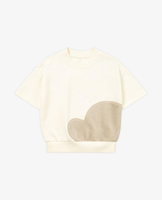 Petite Revery Big Cloud Short Sleeve Top - Radish (Big-Cloud-Short-Sleeve-Top-Radish)