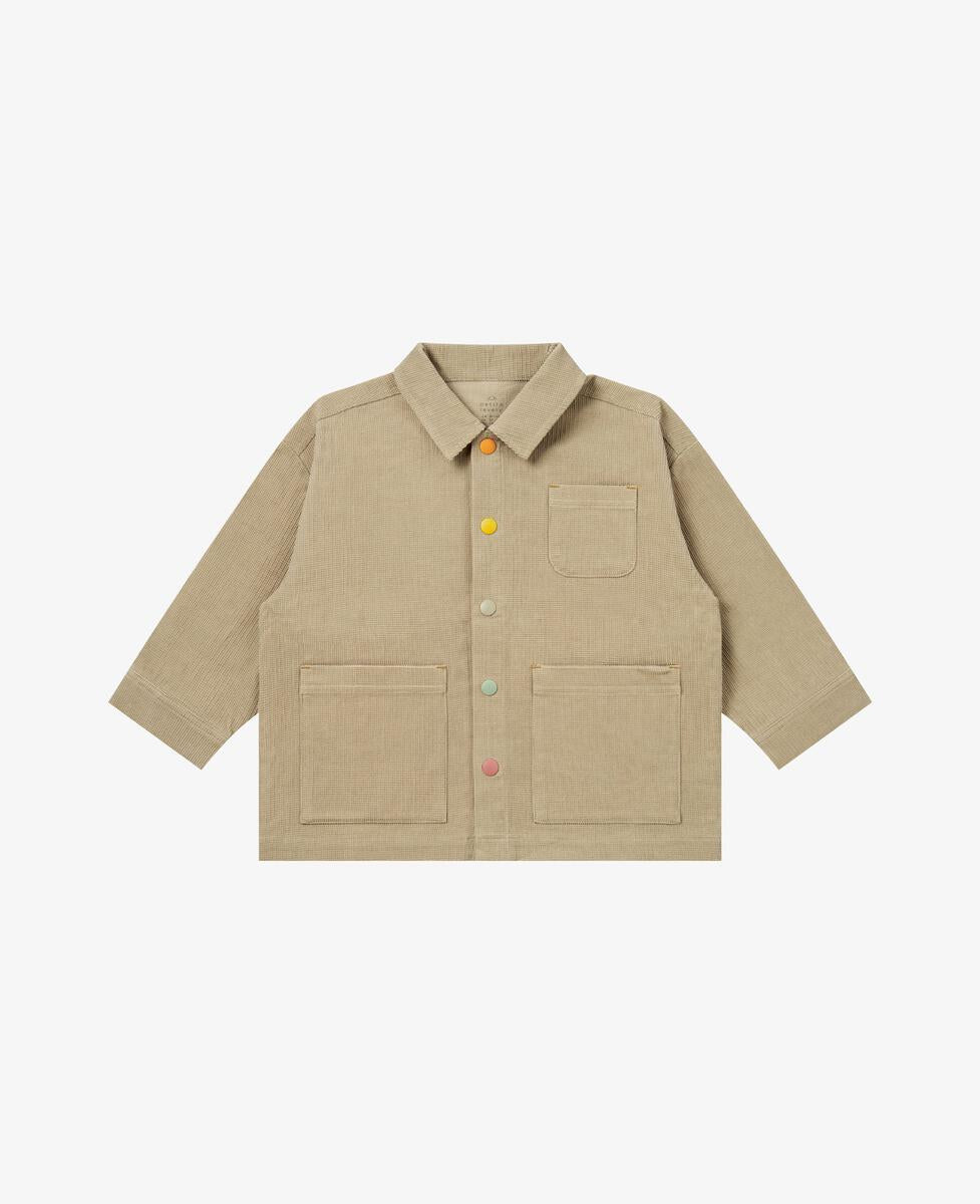 Petite Revery Corduroy Shacket - Oat (Corduroy-Shacket-Oat)