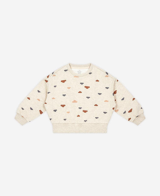 Petite Revery French Terry Sweatshirt - Summer Clouds (French-Terry-Sweatshirt-Summer-Clouds)