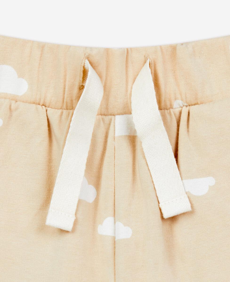 Petite Revery  Contrast Trim Shorts - Desert Clouds (Contrast-Trim-Shorts-Desert-Clouds)