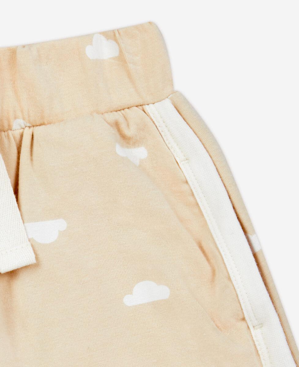 Petite Revery  Contrast Trim Shorts - Desert Clouds (Contrast-Trim-Shorts-Desert-Clouds)